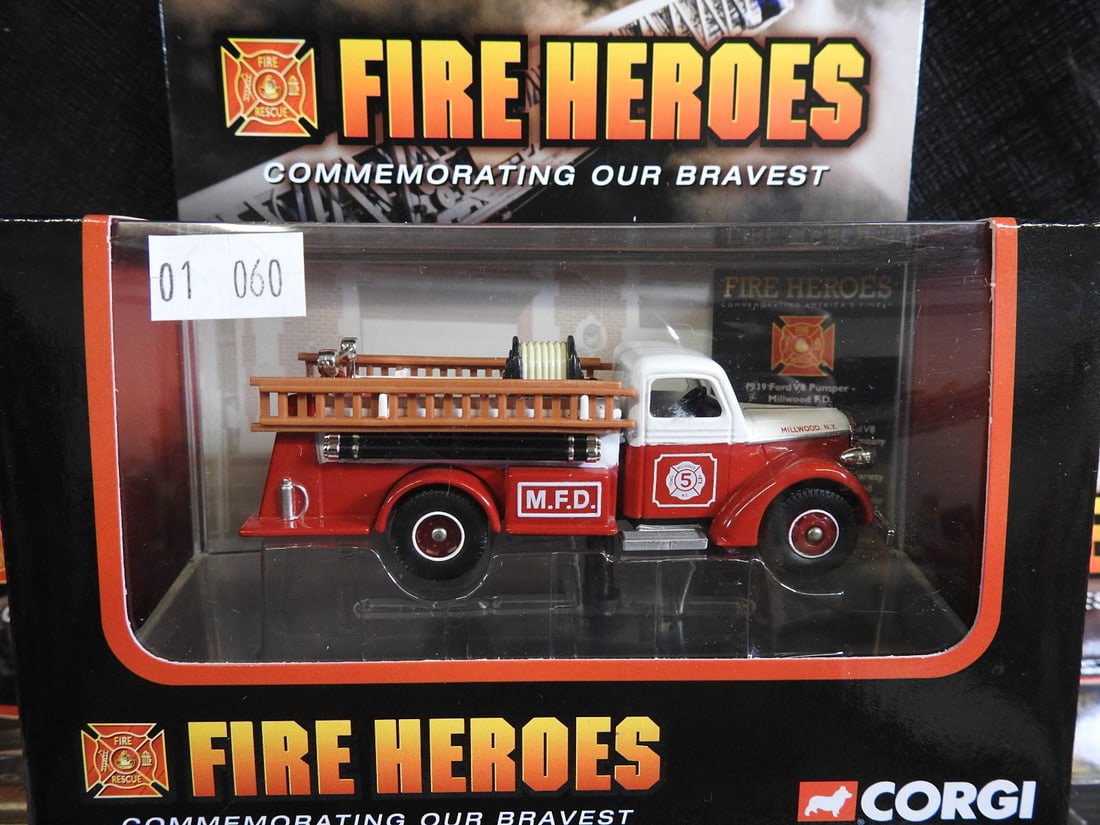 Corgi Fire Heroes Fire and Rescue Models, Lot of 5 - 2