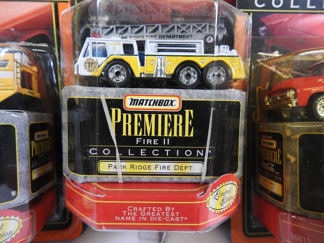 Matchbox Premiere Fire and Coca-Cola Vehicles, Lot of 4 - 3