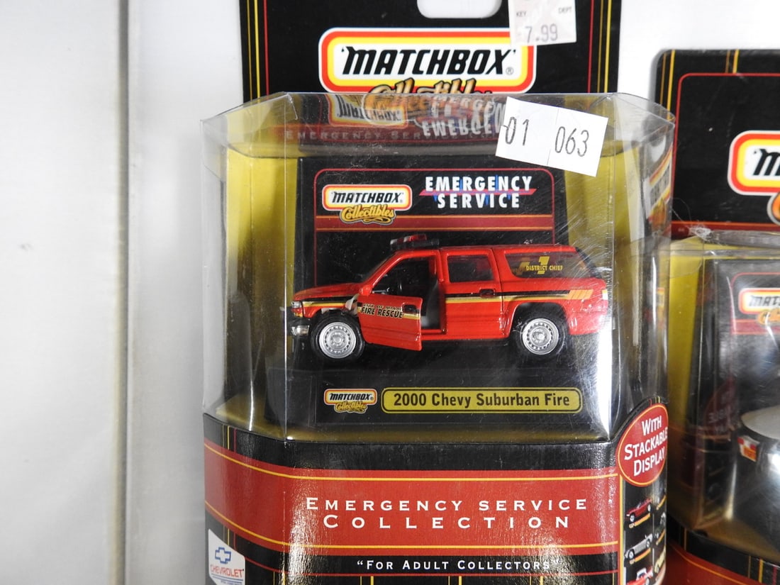 Matchbox Collectibles Emergency Service Vehicles, Lot of 4 - 2