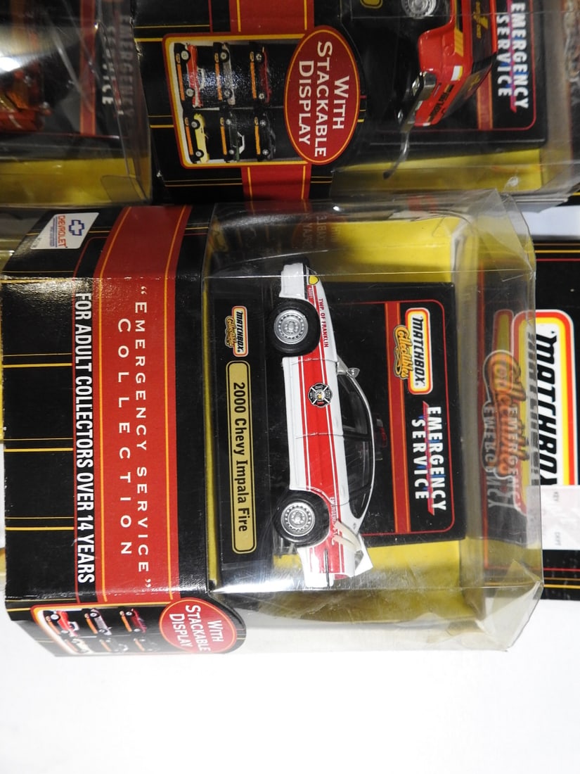 Matchbox Collectibles Emergency Service Vehicles, Lot of 4 - 3