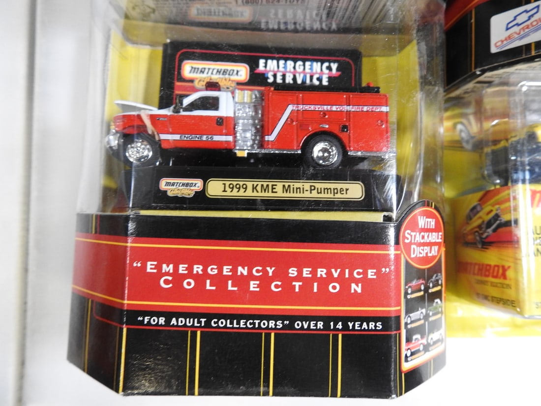 Matchbox Collectibles Emergency Service Vehicles, Lot of 4 - 4