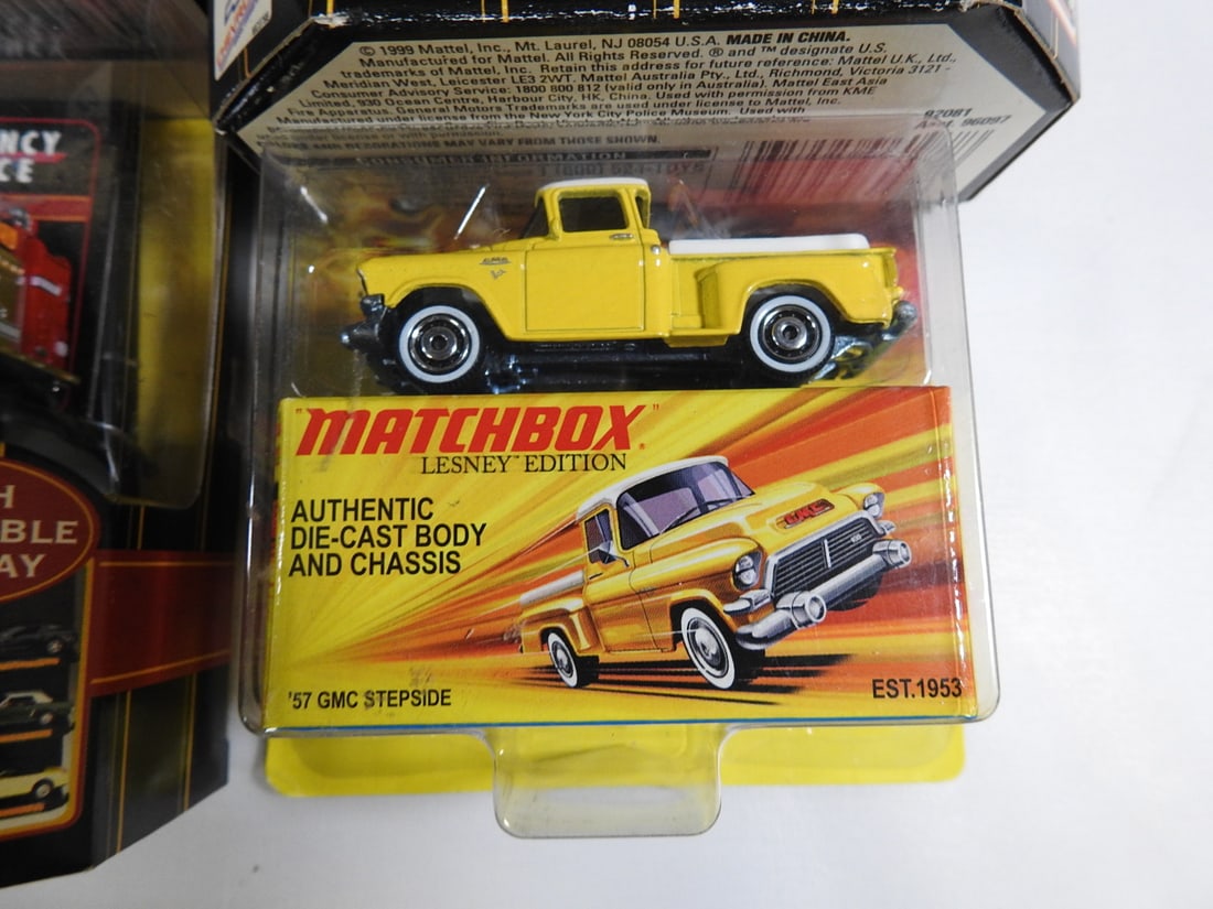 Matchbox Collectibles Emergency Service Vehicles, Lot of 4 - 5