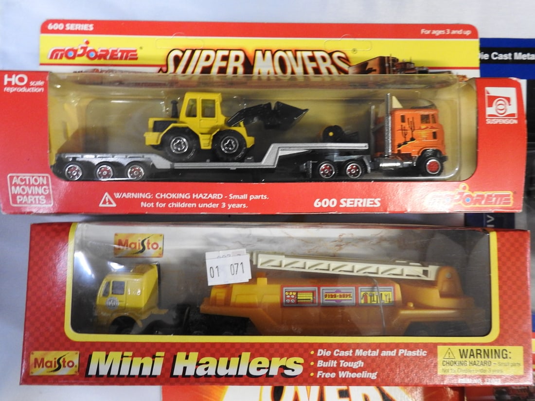 Majorette, Maisto and ERTL Trucks and Fire Vehicles - 2