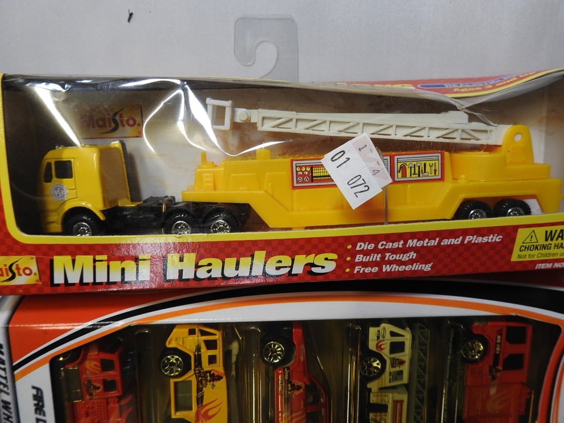 Matchbox, Maisto and Tonka Construction and Emergency Vehicles - 2