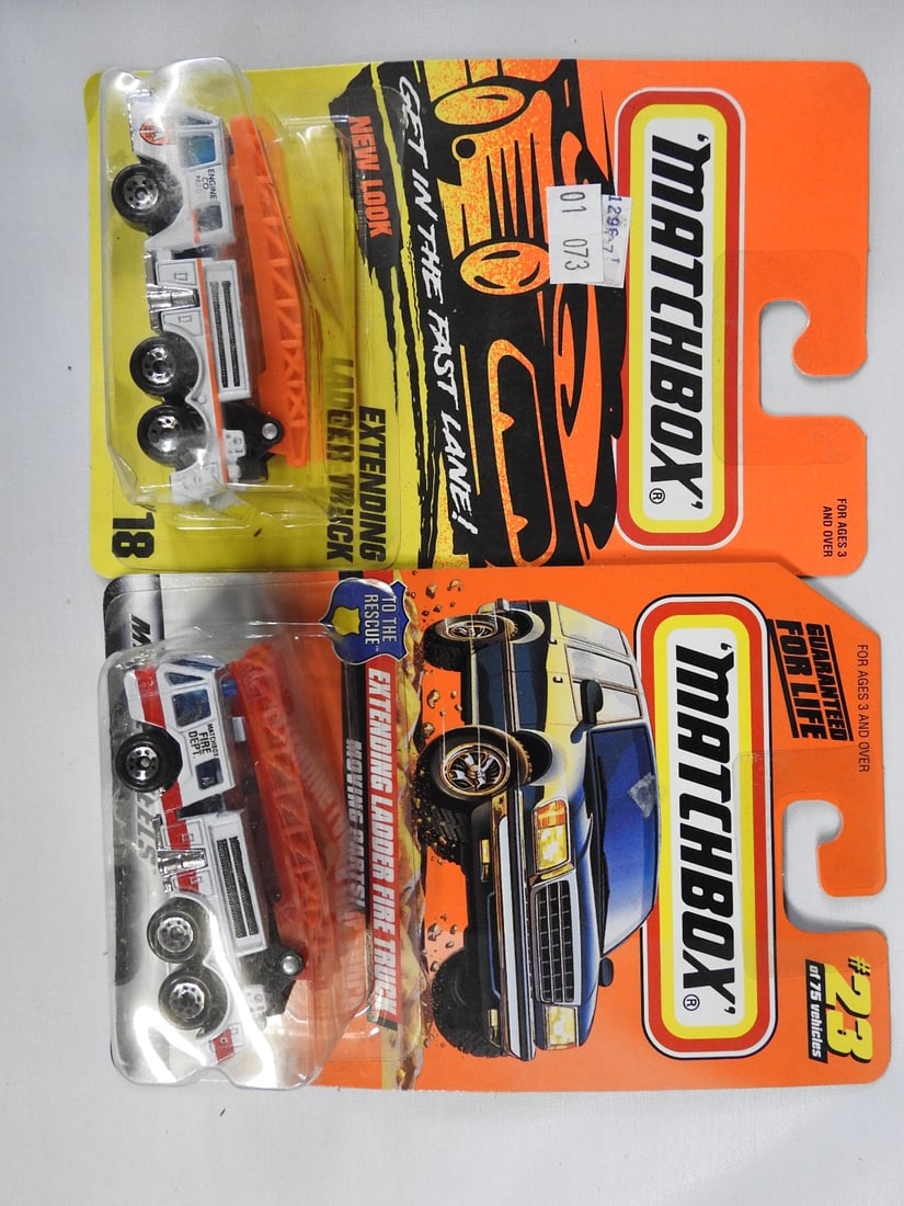 Hot Wheels, Matchbox and Tonka Carded Vehicles, Lot of 9 - 11