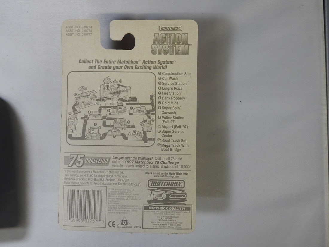 Hot Wheels, Matchbox and Tonka Carded Vehicles, Lot of 9 - 6