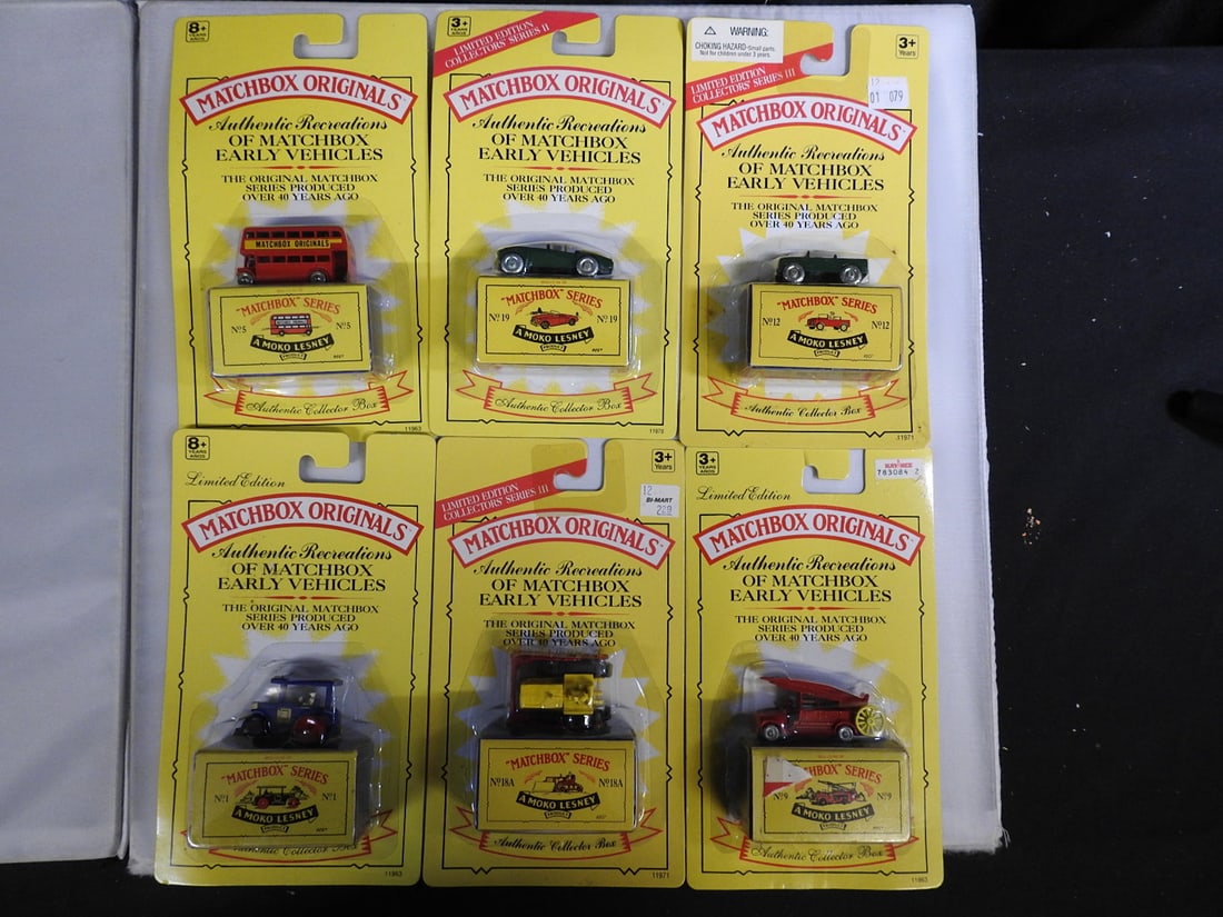 Matchbox Originals Early Vehicle Reproductions, Lot of 6 (1 of 7)