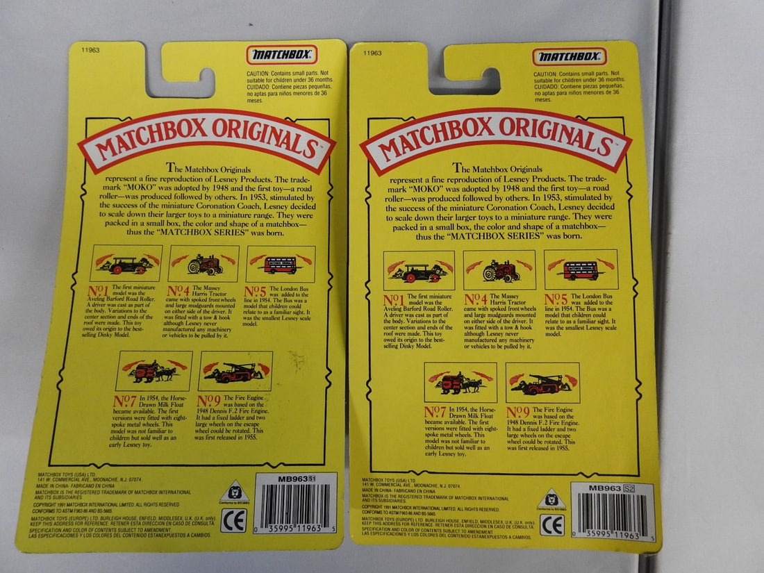 Matchbox Originals Early Vehicle Reproductions, Lot of 6 - 5