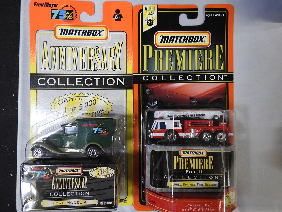 Matchbox Premiere Fire Collection and Originals, Lot of 8 - 4