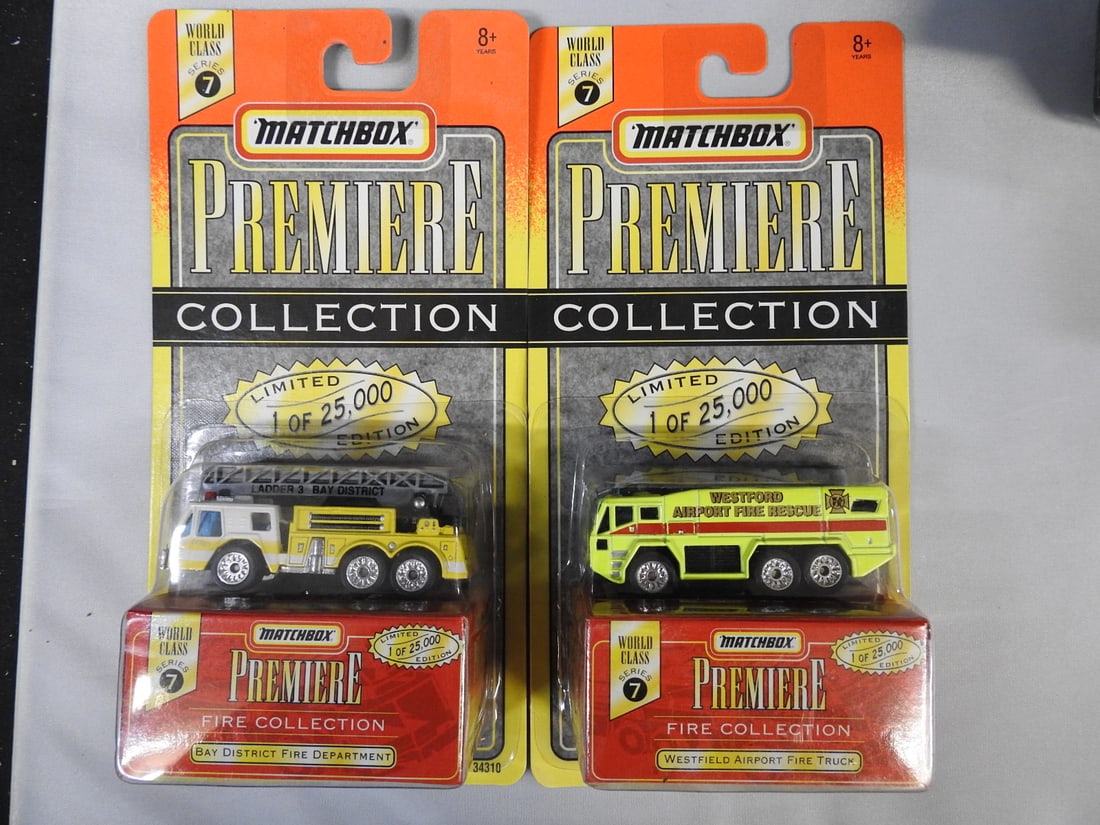 Matchbox Premiere Fire Collection and Originals, Lot of 8 - 6