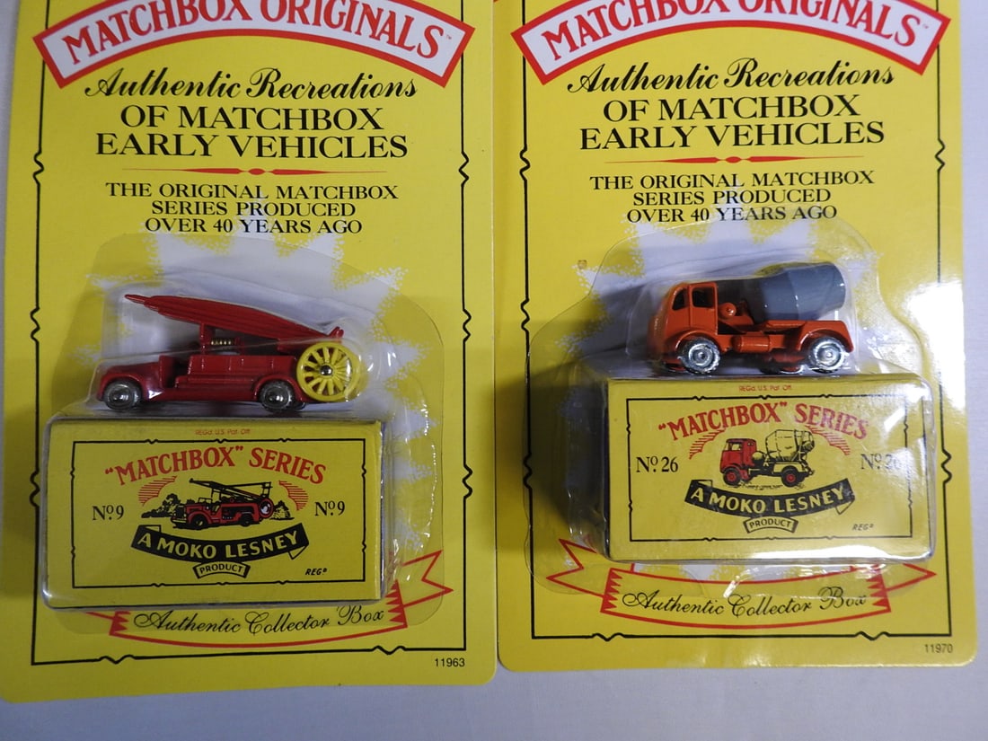 Matchbox Premiere Fire Collection and Originals, Lot of 8 - 8