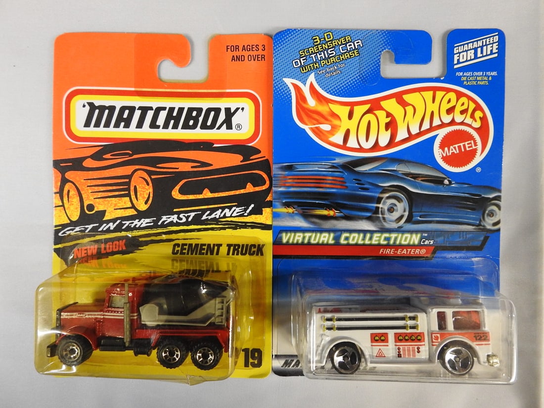 Matchbox and Hot Wheels Fire, Rescue and Work Vehicles - 10