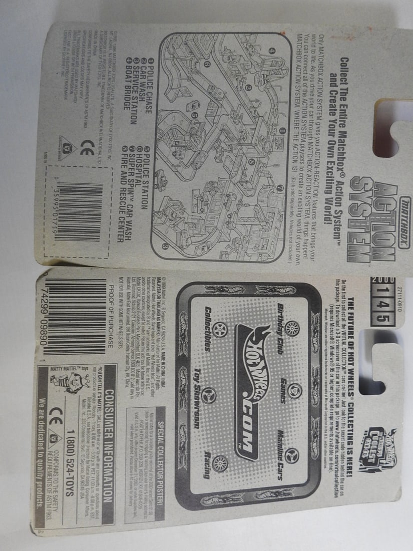 Matchbox and Hot Wheels Fire, Rescue and Work Vehicles - 11