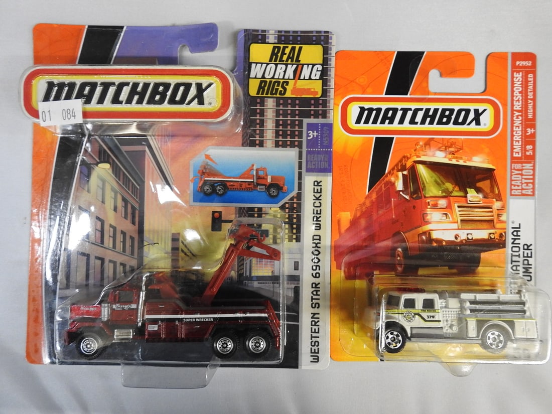 Matchbox and Hot Wheels Fire, Rescue and Work Vehicles - 8