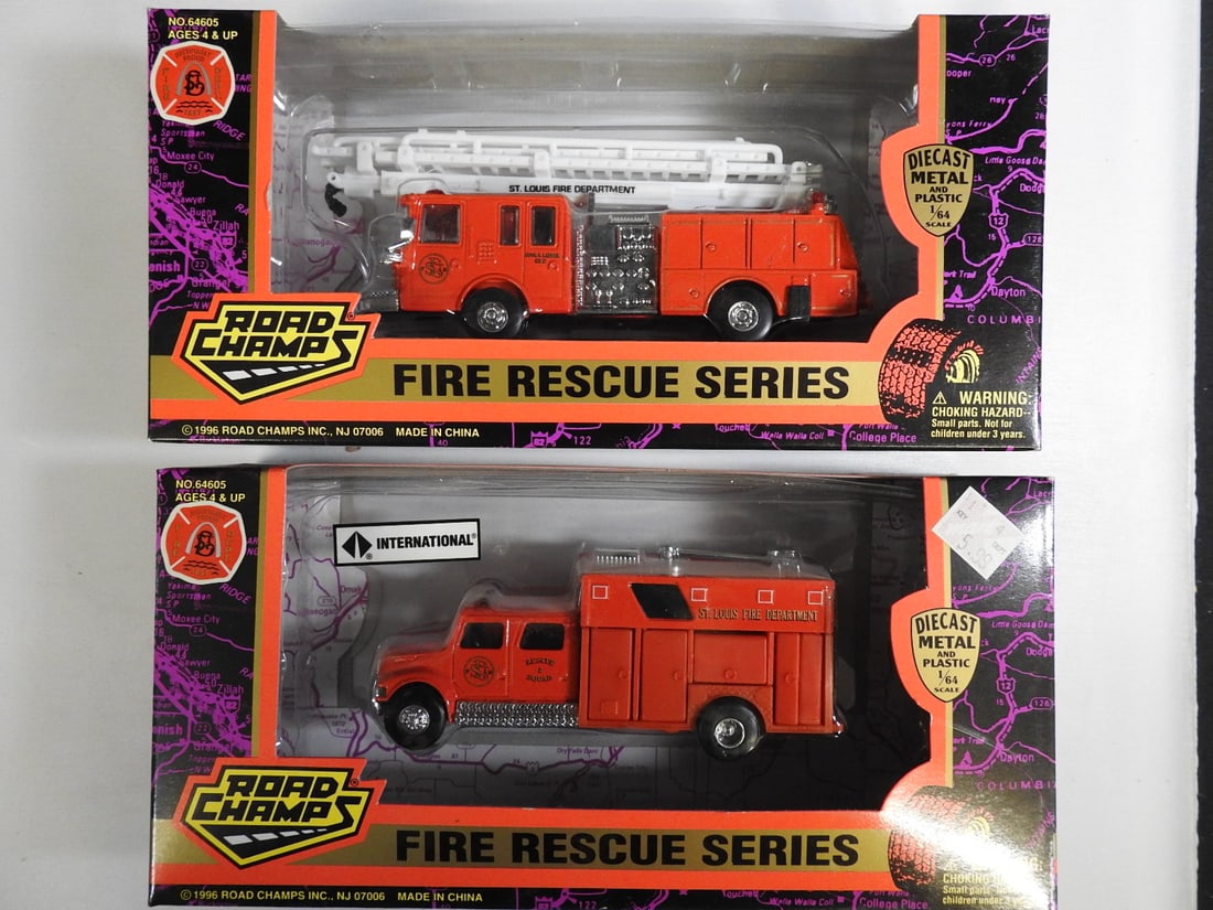 Majorette and Road Champs Fire and Commercial Vehicles - 12