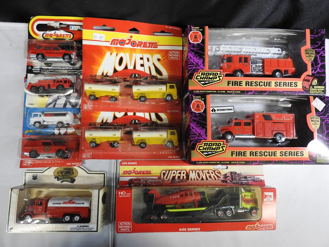 Majorette and Road Champs Fire and Commercial Vehicles (1 of 13)