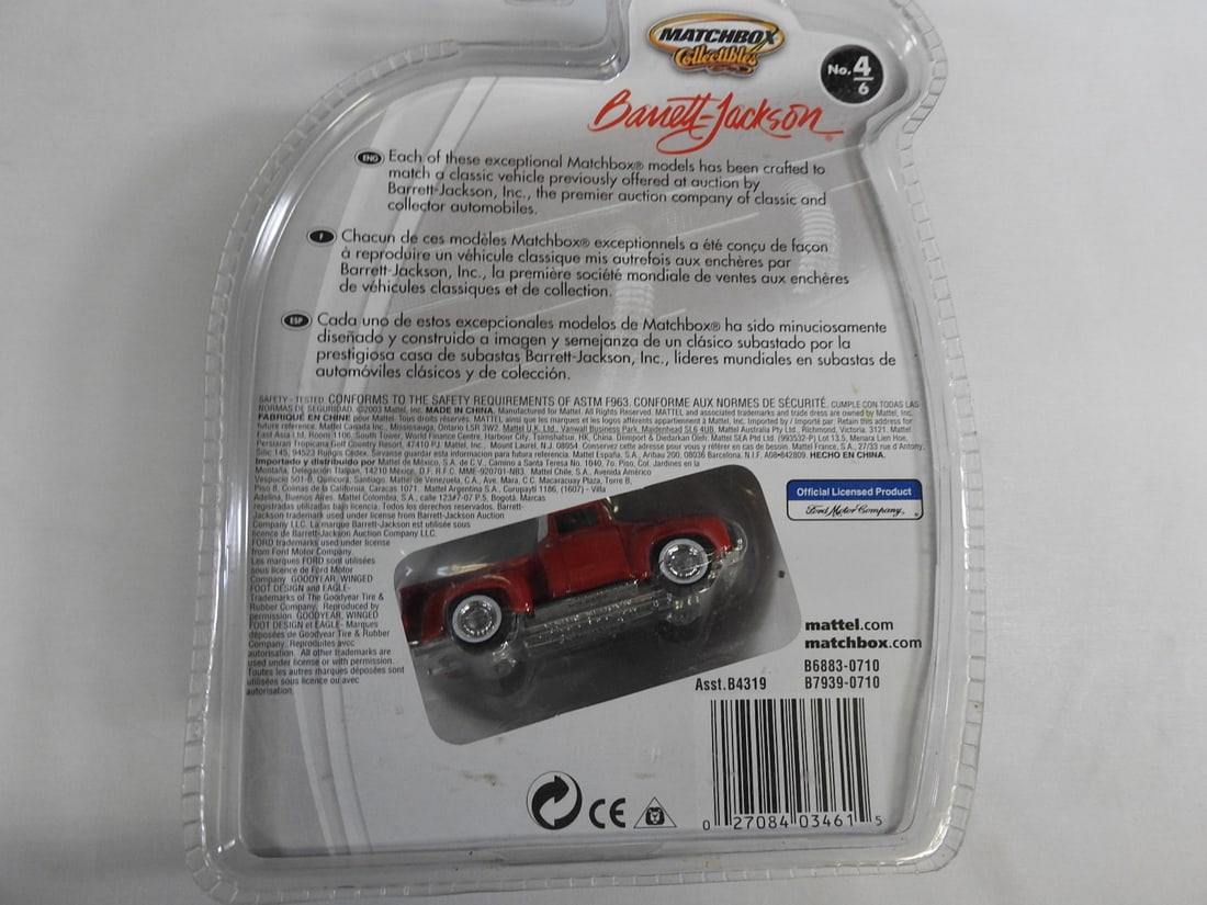 Matchbox Fire Sets and 1956 Ford F-100, Lot of 4 Packages - 5