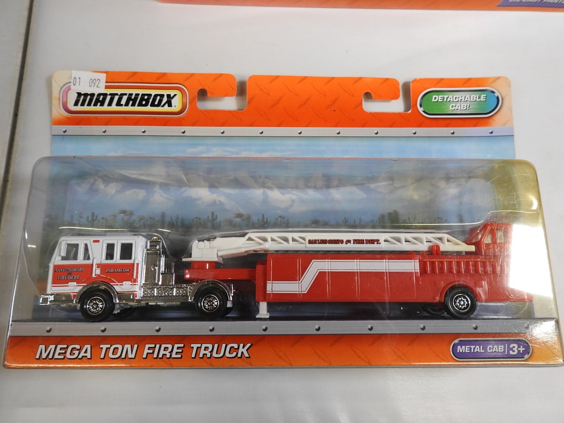 Matchbox Fire Heroes and Monster Garage Vehicles, Lot of 5 - 2