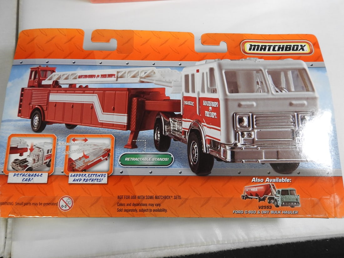 Matchbox Fire Heroes and Monster Garage Vehicles, Lot of 5 - 3