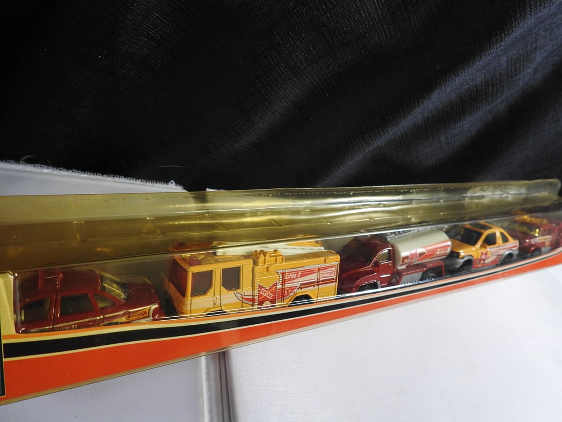 Large Matchbox Fire, Rescue and Mission Force Vehicle Lot - 7