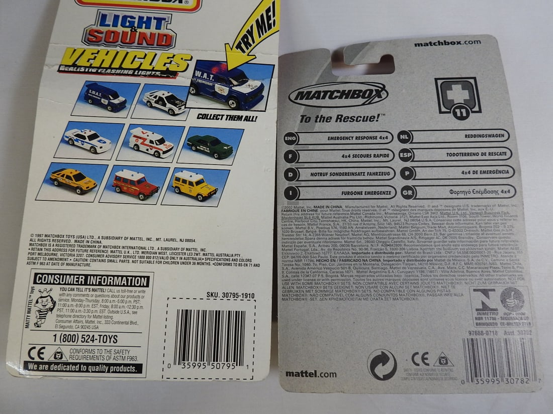 Matchbox and Hot Wheels Fire and Rescue Vehicles - 11