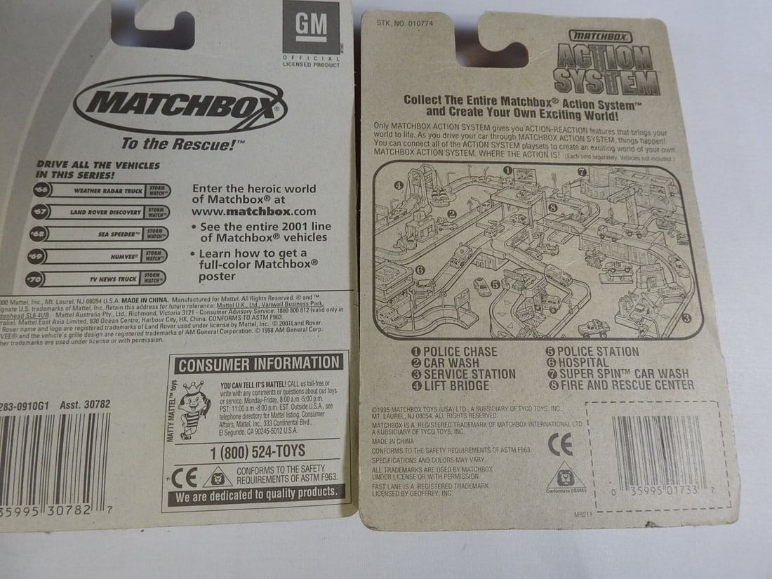 Matchbox and Hot Wheels Fire and Rescue Vehicles - 13