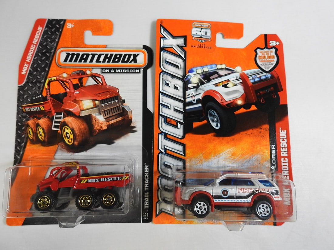 Matchbox and Hot Wheels Fire and Rescue Vehicles - 8