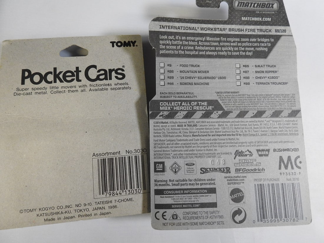 Matchbox, Hot Wheels and Tomy Emergency Vehicles - 11