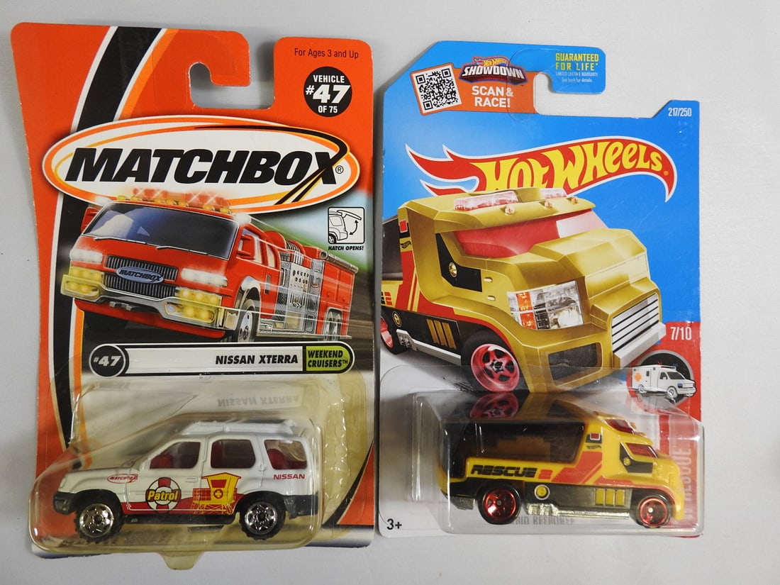 Matchbox, Hot Wheels and Tomy Emergency Vehicles - 2