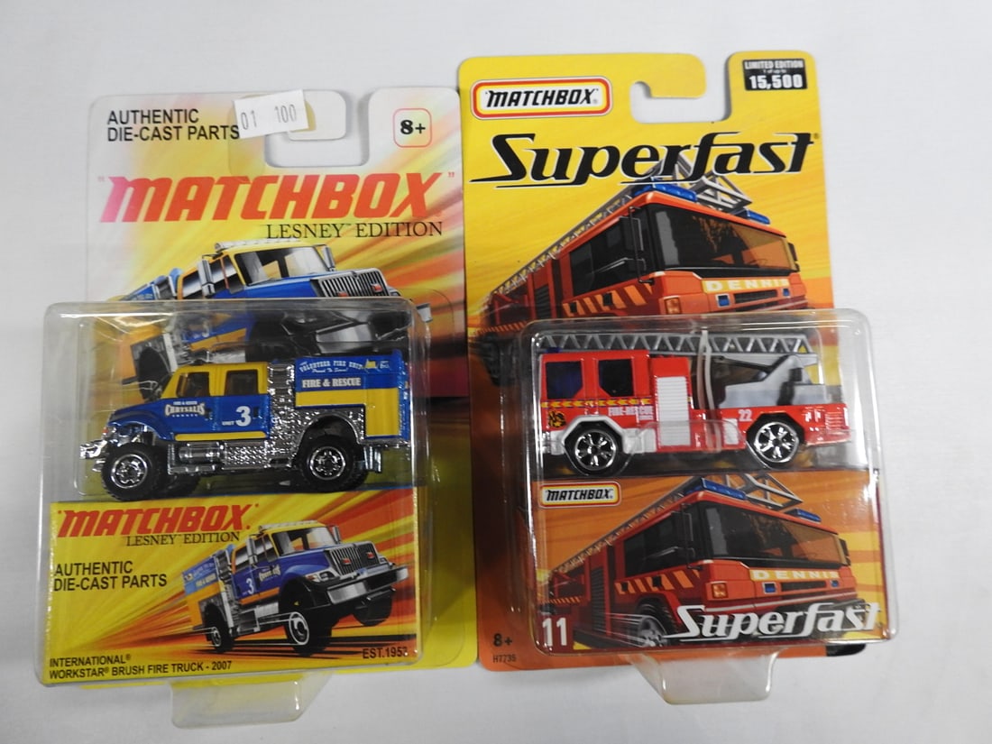 Matchbox Lesney, Superfast and Premiere Fire Models - 2