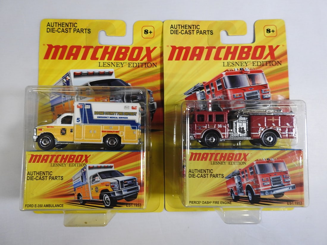 Matchbox Lesney, Superfast and Premiere Fire Models - 6