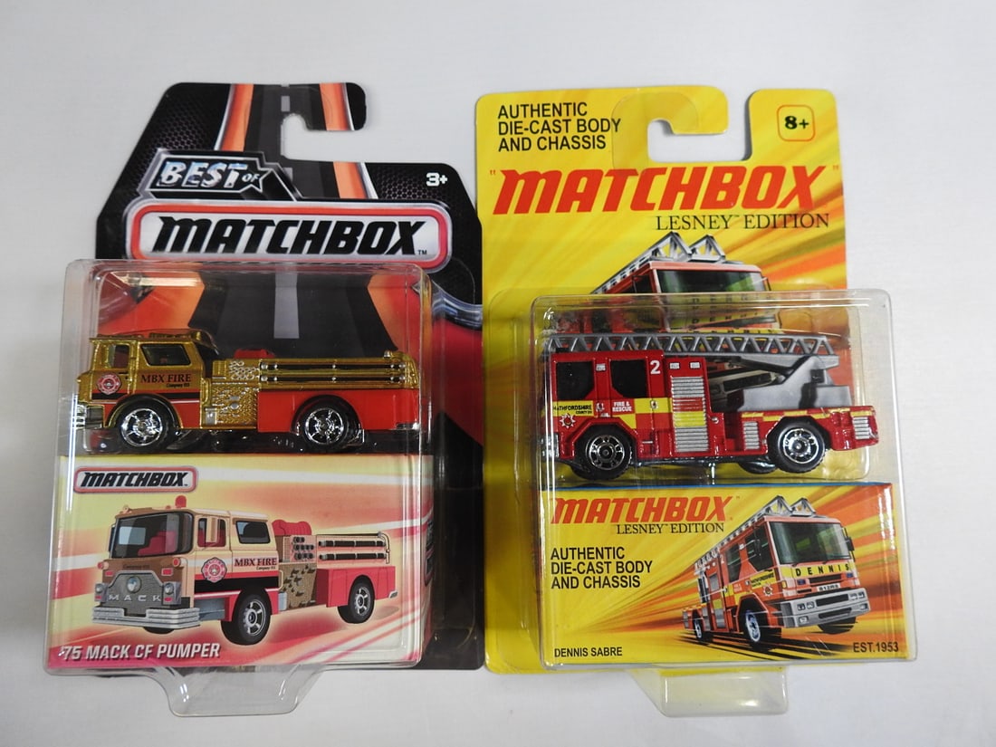 Matchbox Lesney, Superfast and Premiere Fire Models - 8