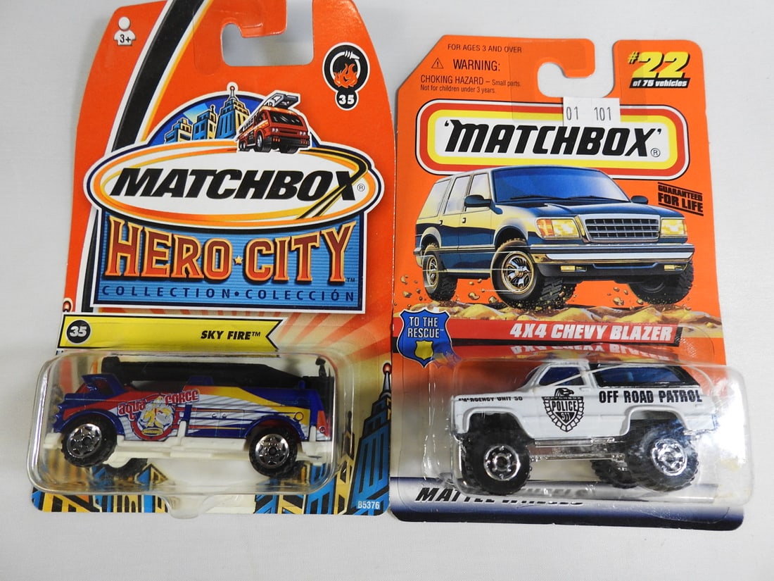 Matchbox and Hot Wheels Fire and Rescue Vehicles - 2
