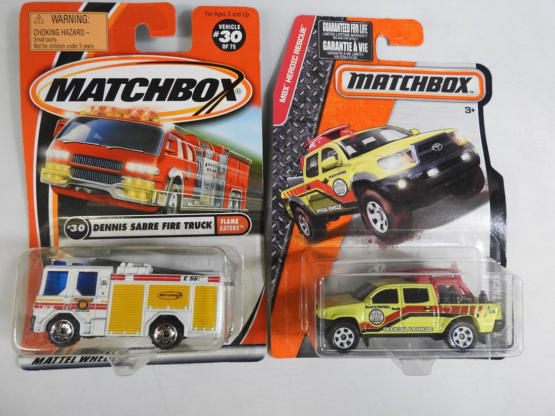 Matchbox and Hot Wheels Fire and Rescue Vehicles - 6