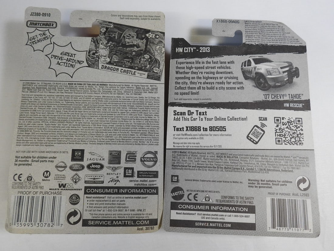 Matchbox and Hot Wheels Fire, Rescue and Off-Road Vehicles - 11