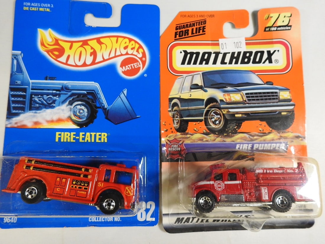 Matchbox and Hot Wheels Fire, Rescue and Off-Road Vehicles - 2