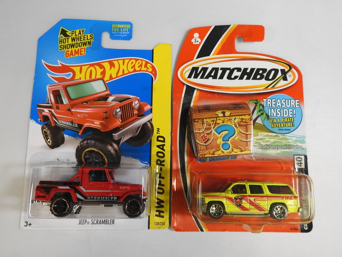 Matchbox and Hot Wheels Fire, Rescue and Off-Road Vehicles - 6