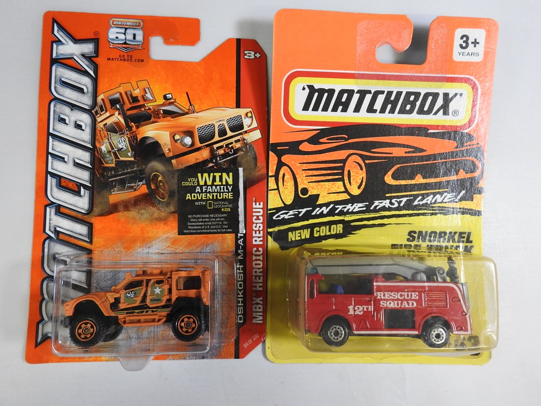 Matchbox and Hot Wheels Fire, Rescue and Off-Road Vehicles - 8