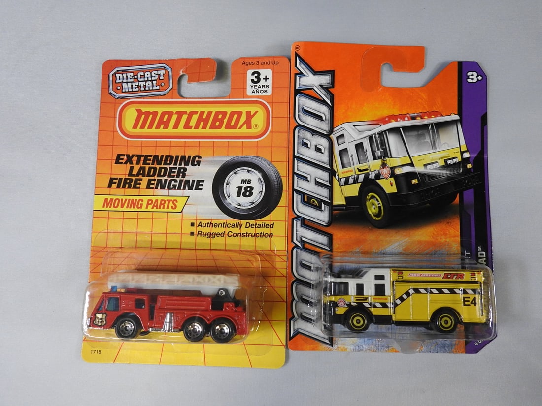 Matchbox, Hot Wheels and Majorette Fire Vehicles - 10