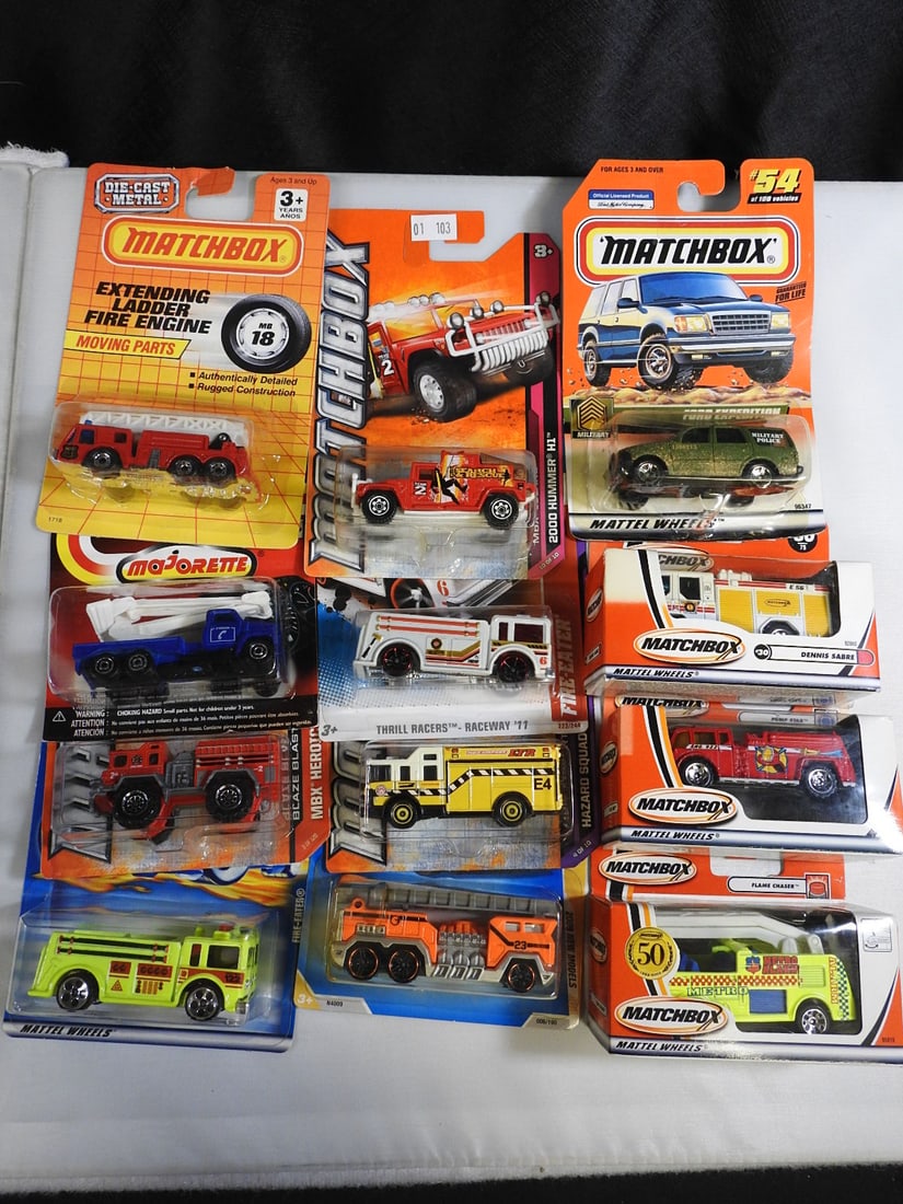 Matchbox, Hot Wheels and Majorette Fire Vehicles (1 of 11)