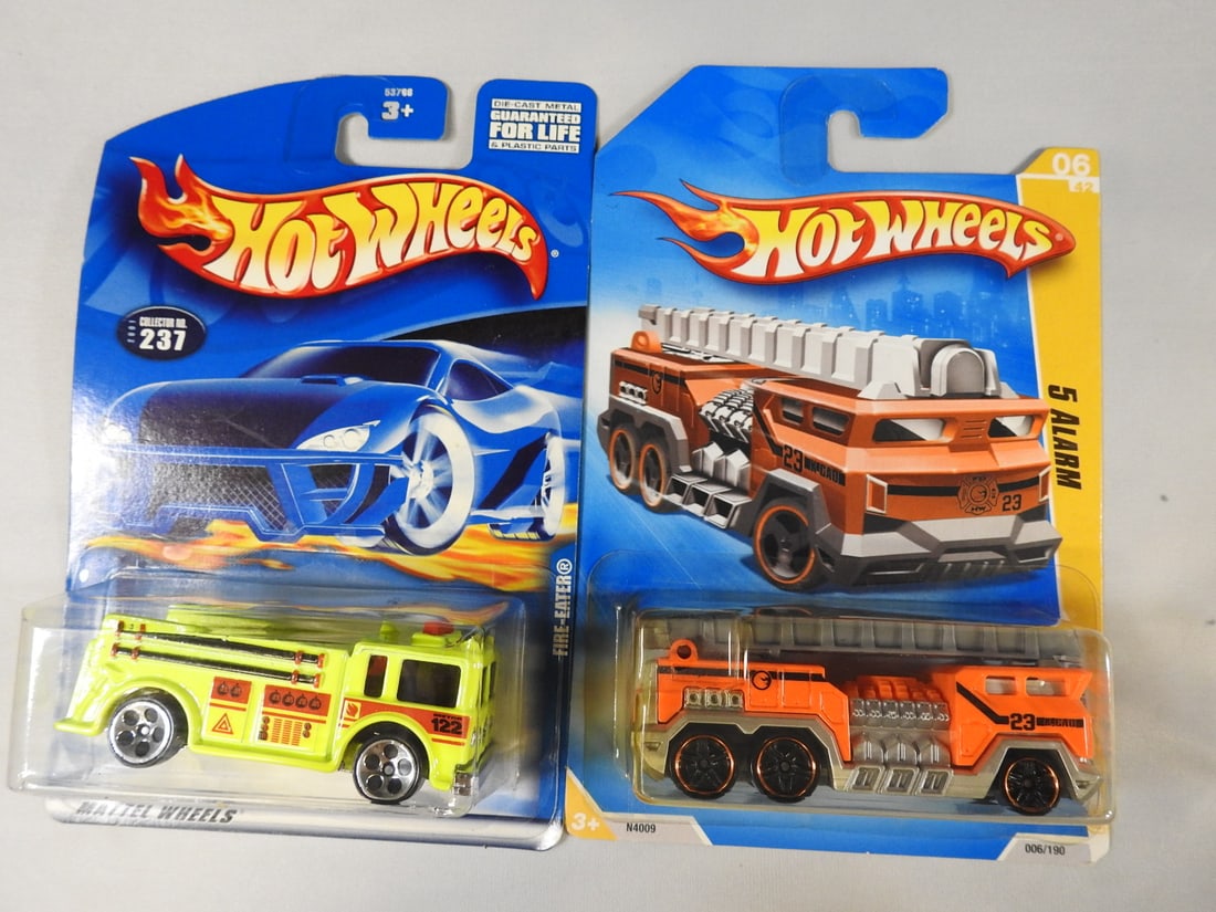 Matchbox, Hot Wheels and Majorette Fire Vehicles - 8