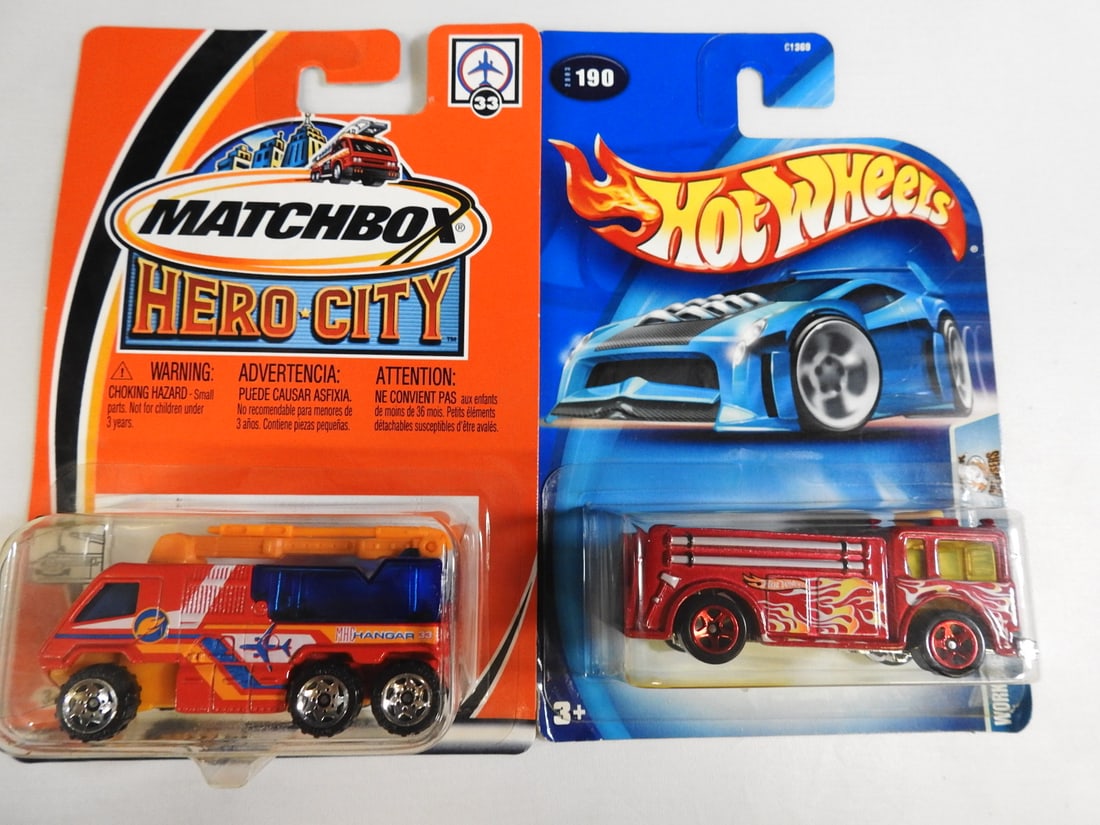 Large Matchbox and Die-Cast Fire Vehicle Collection - 14