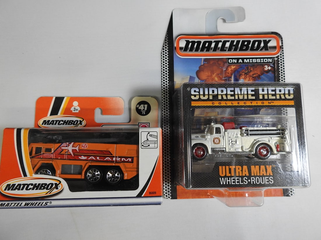Large Matchbox and Die-Cast Fire Vehicle Collection - 4
