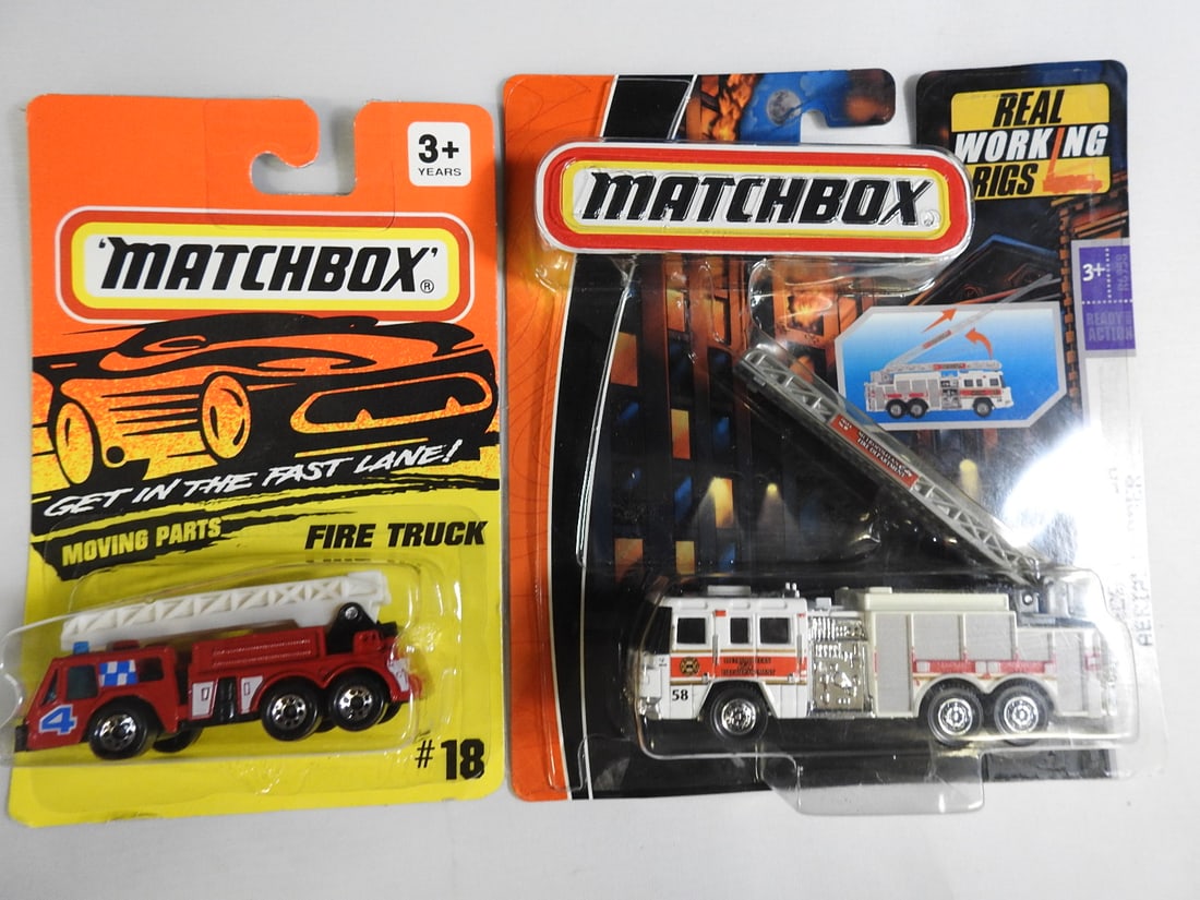 Large Matchbox and Die-Cast Fire Vehicle Collection - 6
