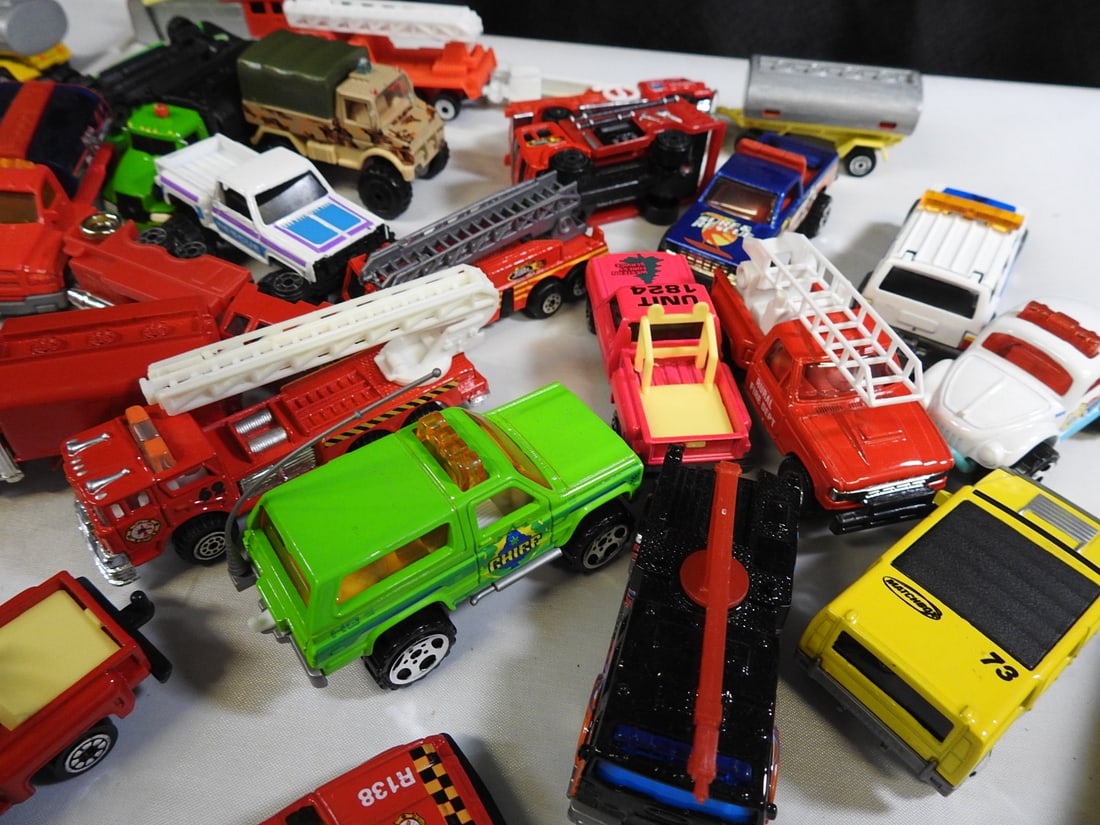 Loose Fire and Rescue Toy Vehicles, Lot of 40 - 3