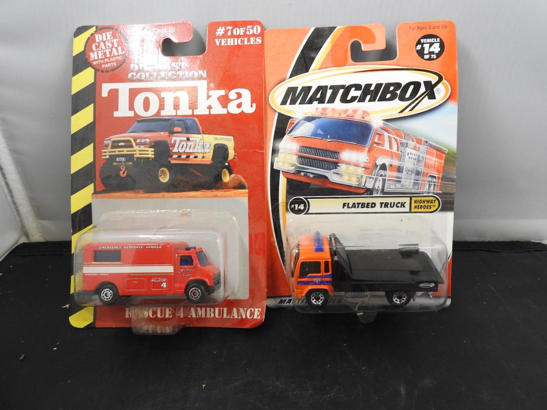 Matchbox, Hot Wheels and Tonka Carded Vehicles, Lot of 15 - 10