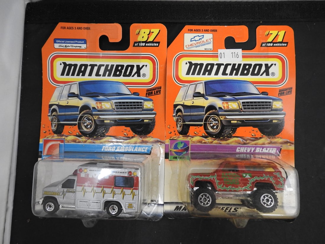 Matchbox, Hot Wheels and Tonka Carded Vehicles, Lot of 15 - 2