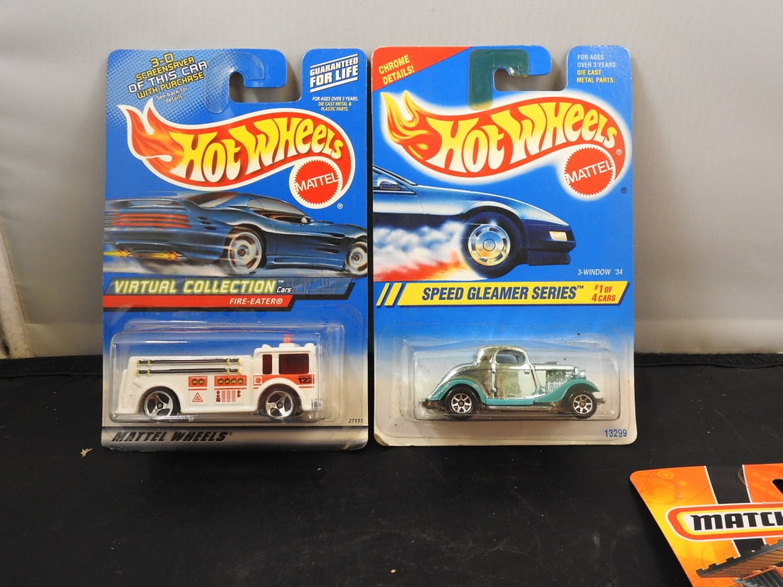 Matchbox, Hot Wheels and Tonka Carded Vehicles, Lot of 15 - 6