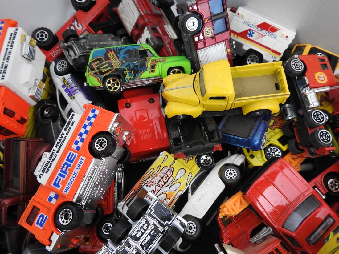 Large Loose Fire and Emergency Vehicle Lot - 2