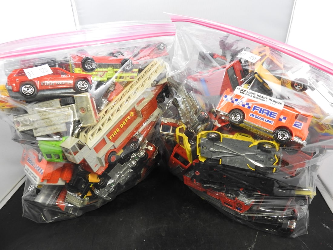 Large Loose Fire and Emergency Vehicle Lot - 4